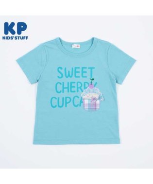 KP/KP(ケーピー)カップケーキのロゴ半袖Tシャツ(100～130)/505921113