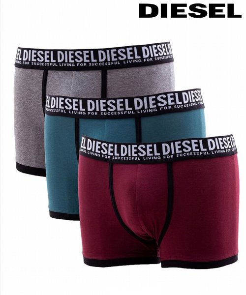 DIESEL(ディーゼル)/【DIESEL / ディーゼル】アンダーウェア パンツ ボクサー 下着 ボクサーパンツ プレゼント ギフト メンズ ロゴ A00897 0PAZU/マルチ2