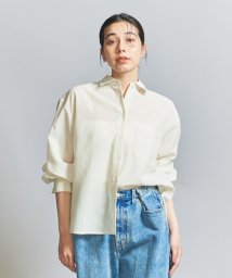 BEAUTY&YOUTH UNITED ARROWS(ビューティーアンドユース　ユナイテッドアローズ)/バックタック シャツ/NATURAL