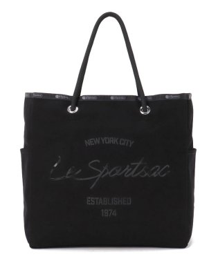 LeSportsac/CANVAS EASY TOTEジェットブラックキャンバススクリプト/505998890