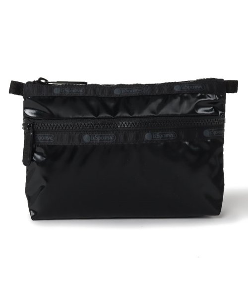 LeSportsac(LeSportsac)/COSMETIC CLUTCHブラックシャイン/ブラック