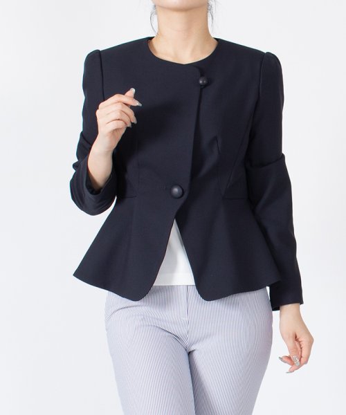 セール】ペプラムジャケット(506006294) | ミス ジェイ(MISS J) - MAGASEEK 