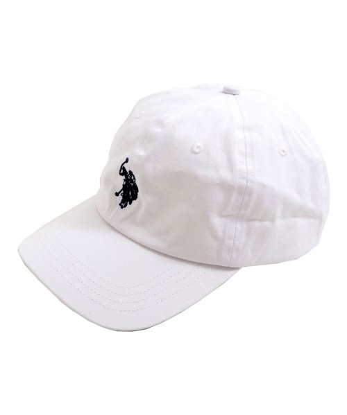 SB Select(エスビーセレクト)/U.S. POLO ASSN. コットンツイルキャップ/ホワイト