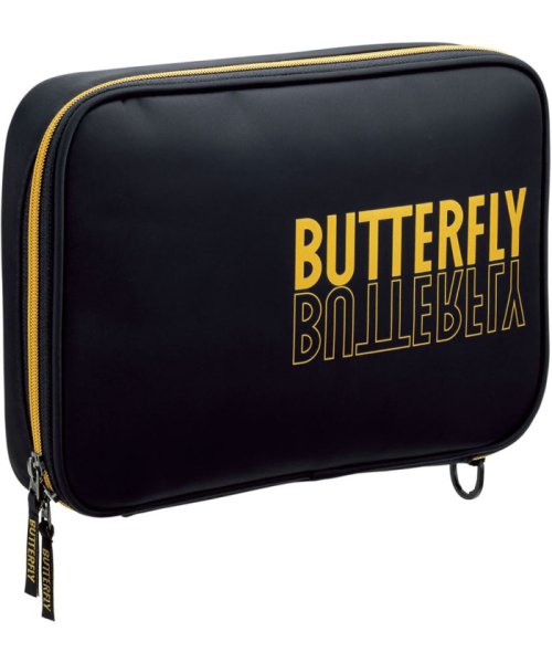 butterfly(バタフライ)/バタフライ Butterfly 卓球 ML・ケース ラケットバッグ ポーチ 大容量 ラケット収納袋/ブラック