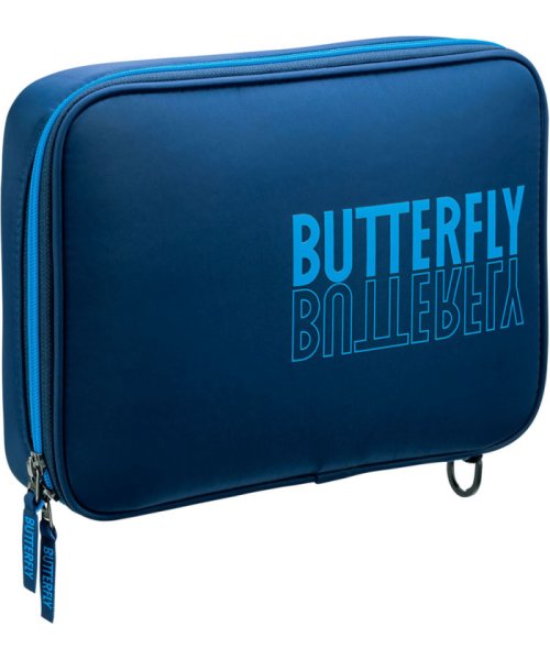 butterfly(バタフライ)/バタフライ Butterfly 卓球 ML・ケース ラケットバッグ ポーチ 大容量 ラケット収納袋/ネイビー