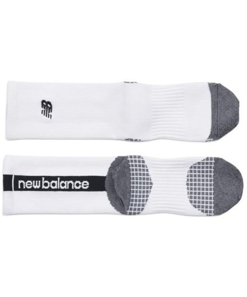 new balance(ニューバランス)/new　balance ニューバランス サッカー トレーニンググリップソックス JASF0513 WT/ホワイト