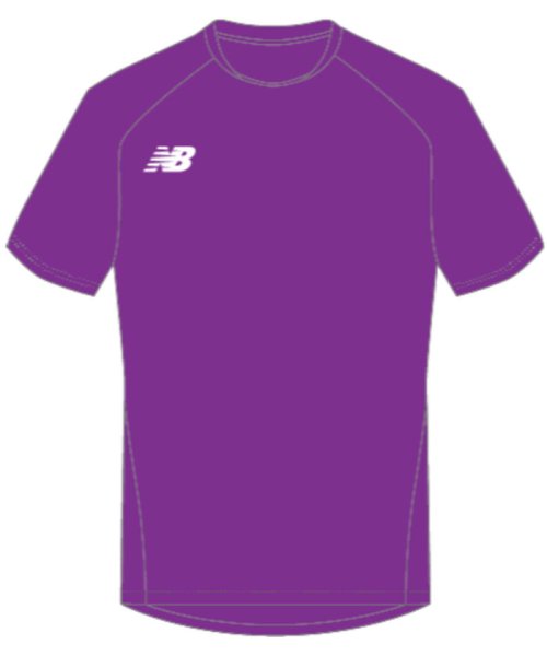 new balance(ニューバランス)/new　balance ニューバランス サッカー ゲームシャツ JJTF0487 PRP/パープル