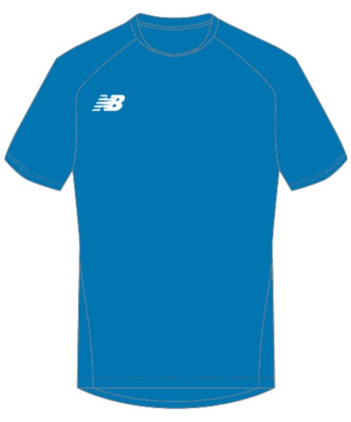 new balance(ニューバランス)/new　balance ニューバランス サッカー ゲームシャツ JJTF0487 RYB/ブルー