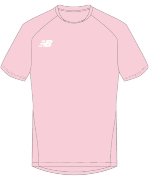 new balance(ニューバランス)/new　balance ニューバランス サッカー ゲームシャツ JMTF0486 PIN/ピンク