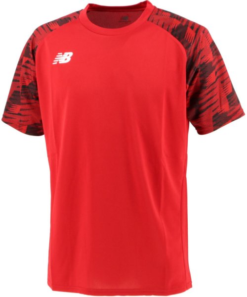 new balance(ニューバランス)/new　balance ニューバランス サッカー ゲームシャツ JMTF1417 RED/レッド