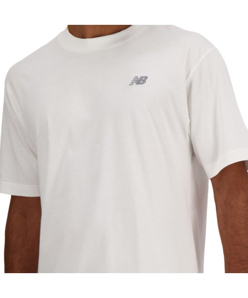 new balance(ニューバランス)/new　balance ニューバランス New Balance Small logo ショートスリーブTシャツ MT415/ホワイト