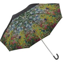 BACKYARD FAMILY/名画 折りたたみ傘 晴雨兼用/506017468