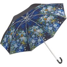 BACKYARD FAMILY(バックヤードファミリー)/名画 折りたたみ傘 晴雨兼用/ブラック