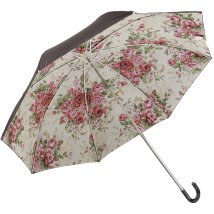BACKYARD FAMILY(バックヤードファミリー)/名画 折りたたみ傘 晴雨兼用/ローズ