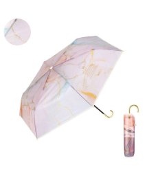 Wpc．(Wpc．)/Wpc. 傘 レディース 折たたみ Wpc ダブリュピーシー ワールドパーティー 折り畳み 雨傘 ビニール傘 49cm インクアートアンブレラ mini/ピンク