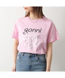 GANNI/GANNI 半袖 Tシャツ Basic Jersey Relaxed T－Shirt/506017995