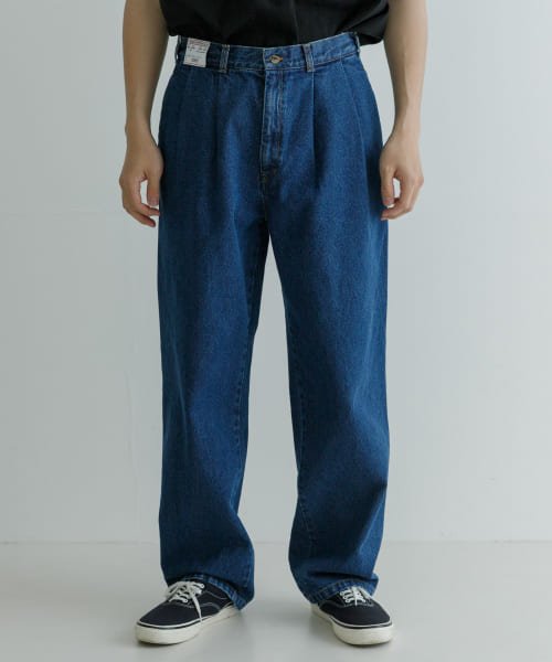 URBAN RESEARCH(アーバンリサーチ)/FREEMANS SPORTING CLUB　DOUGLASTON DENIM TROUSERS/14アンティーク