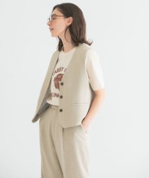 URBAN RESEARCH(アーバンリサーチ)/『UR TECH DRYLUXE』ツイードベスト/BEIGE