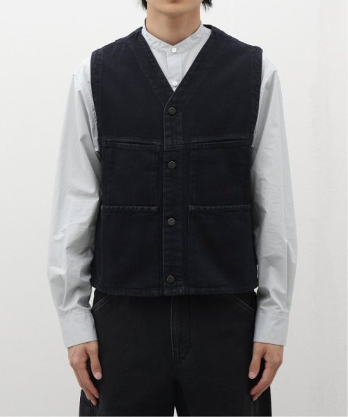 EDIFICE(エディフィス)/【LEMAIRE / ルメール】4 POCKET GILET/ネイビー