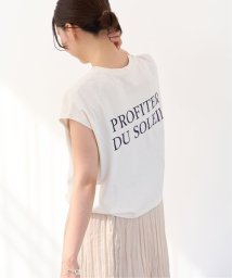 IENA(イエナ)/PROFITER DU SOLEIL Tシャツ/ナチュラル