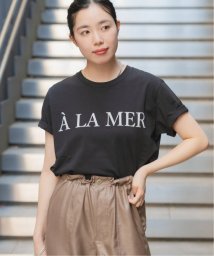 IENA(イエナ)/A LA MER Tシャツ/ブラック