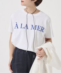 IENA(イエナ)/A LA MER Tシャツ/ホワイト