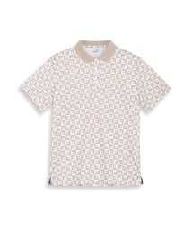 PUMA(PUMA)/メンズ ゴルフ P ストレッチ カノコ モノグラム AOP 半袖 ポロシャツ/ALABASTER