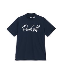 PUMA/メンズ ゴルフ ストレッチ カノコ PGロゴ モックネック 半袖 シャツ/506018392