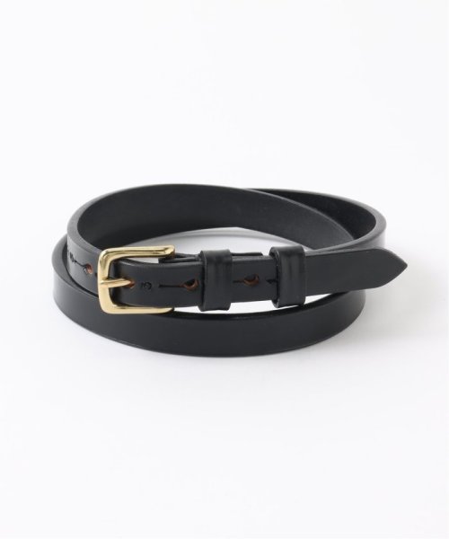 JOURNAL STANDARD(ジャーナルスタンダード)/【JABETZ CLIFF/ ジャベツクリフ】JSTIRRUP Leather Belt 2.0c/ブラック