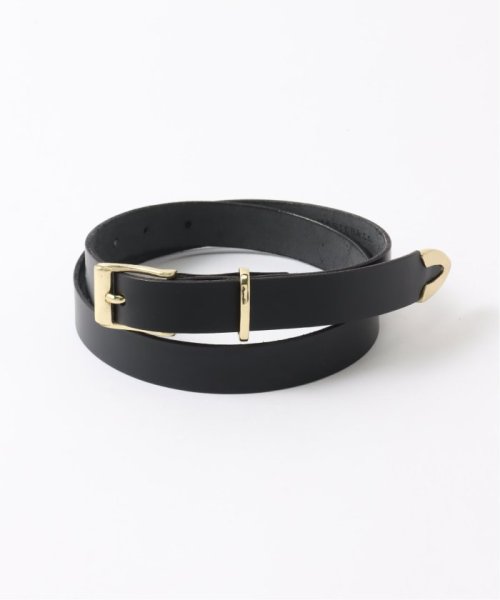 JOURNAL STANDARD(ジャーナルスタンダード)/【MASTER&Co.×JOURNAL STANDARD】別注 BUTTEROLEATHER BELT/ブラック