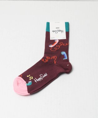 ar/mg/【66】【10211077】【HAPPY SOCKS】キャッチーデザインソックス/505937079