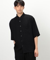 COMME CA ISM MENS/【セットアップ対応】楊柳ワッシャー ５分袖シャツ/505994734