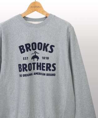 Brooks Brothers/【WEB限定】SS24 LOGO Series ロゴプリント スウェットシャツ/506004148