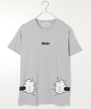DISNEY/【DISNEY/ディズニー】天竺抱きつきプリント半袖Tシャツ（ミッキー・ミニー）/506006925