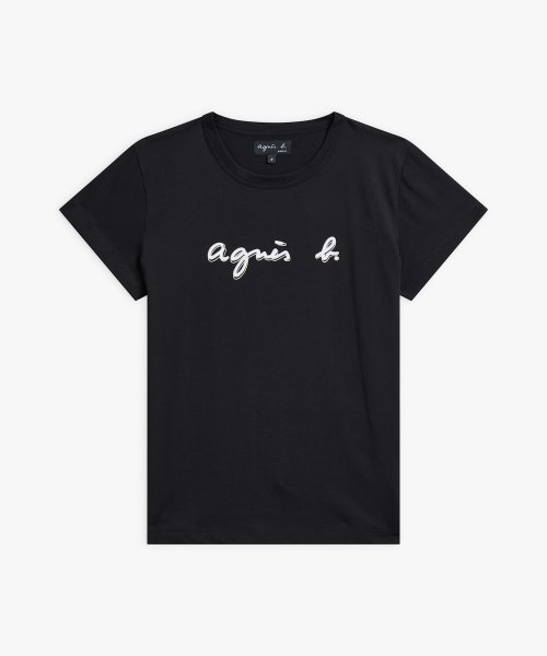 agnes b. FEMME(アニエスベー　ファム)/SEJ8 TS BRANDO Tシャツ/ブラック