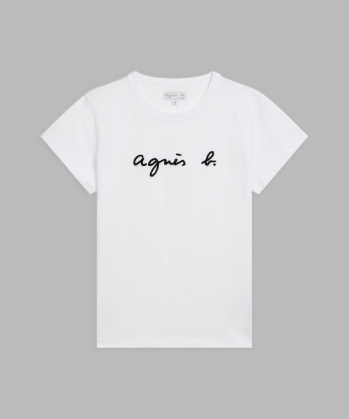 agnes b. FEMME(アニエスベー　ファム)/SEJ8 TS BRANDO Tシャツ/ホワイト