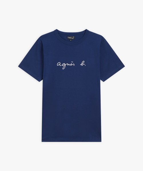 agnes b. HOMME(アニエスベー　オム)/S137 TS ロゴTシャツ/ネイビー