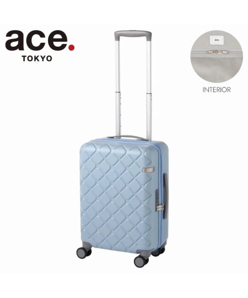 ace.TOKYO(トーキョーレーベル)/エース スーツケース 機内持ち込み Sサイズ SS 30L ストッパー付き 軽量 ace. TOKYO 05381 キャリーケース キャリーバッグ/ブルー