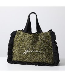 GANNI/GANNI トートバッグ Cotton Crochet Frill Tote/506019105