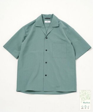 417 EDIFICE/《予約》【Plan Tech】オープンカラーシャツ　”セットアップ着用可能”/506019205