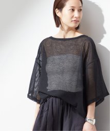 journal standard  L'essage (ジャーナルスタンダード　レサージュ)/《予約》メッシュTシャツ/ブラック