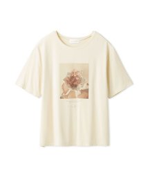 SNIDEL HOME(SNIDEL HOME)/ブーケフォトTシャツ/CRM