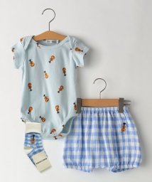 SHIPS KIDS(シップスキッズ)/BOBO CHOSES:80cm / BODY AND VICHY PACK/ブルー