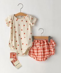 SHIPS KIDS(シップスキッズ)/BOBO CHOSES:80cm / BODY AND VICHY PACK/レッド