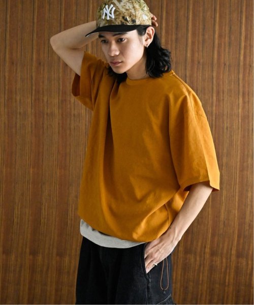 JOURNAL STANDARD(ジャーナルスタンダード)/”吸水速乾 / 接触冷感” EVALET LIGHT スピンドルTシャツ/オレンジ