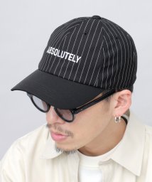 AMS SELECT/キャップ 帽子 メンズ レディース 刺繍 つば長め  野球帽 アウトドア ストライプ/506020000
