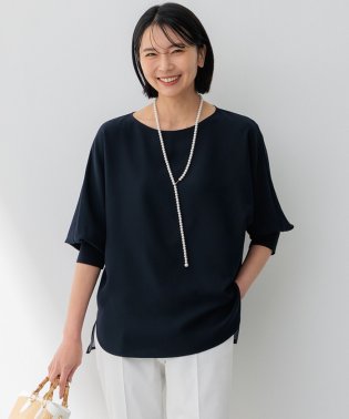 NIJYUSANKU（SMALL SIZE）/【洗える/一部店舗限定】ストレッチジョーゼット シアー カットソー/506020047