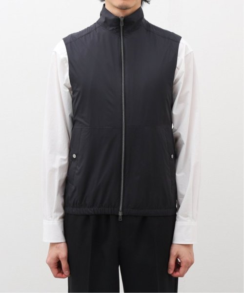 EDIFICE(エディフィス)/【HERNO / ヘルノ】Packable Nylon Vest/ブラック
