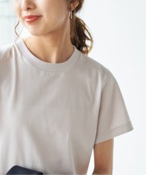 Spick & Span(スピック＆スパン)/ファインコットンTシャツ/グレーB