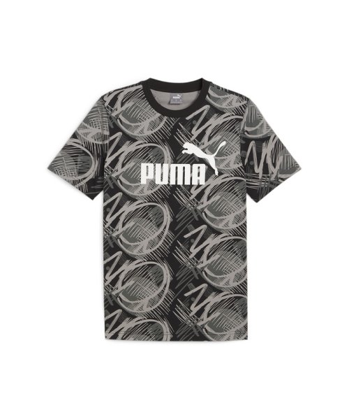 PUMA(PUMA)/メンズ プーマ パワー AOP 半袖 Tシャツ/PUMABLACK